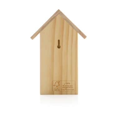 Logotrade promotional merchandise image of: Wooden birdhouse