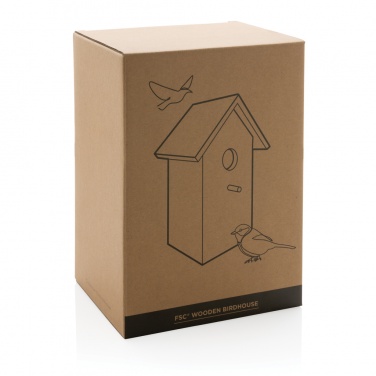 Logotrade promotional merchandise picture of: Wooden birdhouse