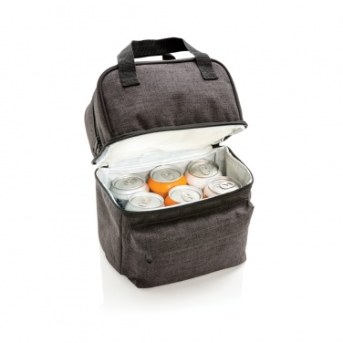 Logotrade promotional giveaway picture of: Cooler bag with 2 insulated compartments