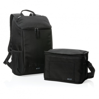 Logo trade advertising products image of: Swiss Peak AWARE™ 1200D deluxe cooler backpack