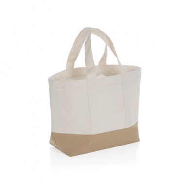 Logo trade promotional merchandise photo of: Impact Aware™ 285 gsm rcanvas cooler bag undyed