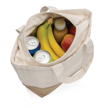 Logotrade promotional item picture of: Impact Aware™ 285 gsm rcanvas cooler bag undyed