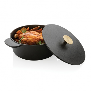 Logo trade corporate gifts image of: Ukiyo cast iron pan medium