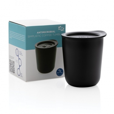 Logotrade corporate gift image of: Simplistic antimicrobial coffee tumbler