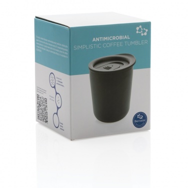 Logo trade advertising products picture of: Simplistic antimicrobial coffee tumbler