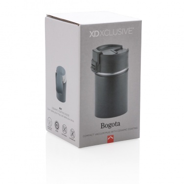 Logo trade promotional giveaway photo of: Bogota compact vacuum mug with ceramic coating