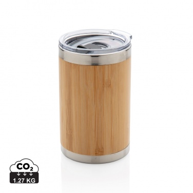 Logotrade promotional merchandise image of: Bamboo coffee to go tumbler