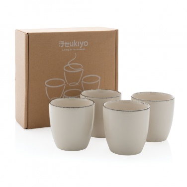 Logo trade promotional giveaway photo of: Ukiyo 4pcs drinkware set