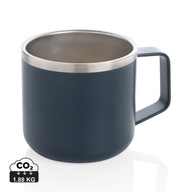 Logo trade promotional giveaways image of: Stainless steel camp mug