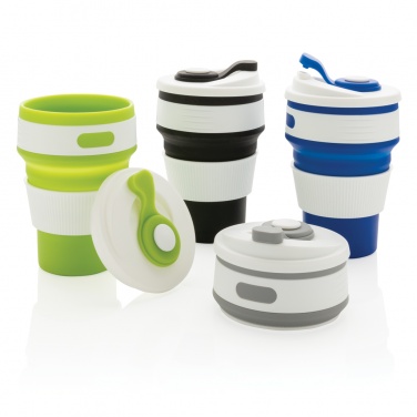 Logo trade promotional items picture of: Foldable silicone cup