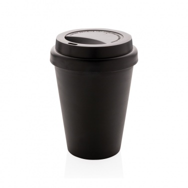 Logo trade promotional gifts picture of: Reusable double wall coffee cup 300ml