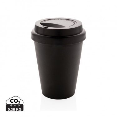 Logo trade promotional products picture of: Reusable double wall coffee cup 300ml