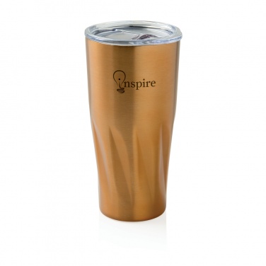 Logo trade corporate gifts picture of: Copper vacuum insulated tumbler