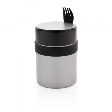 Logo trade promotional giveaway photo of: Bogota food flask with ceramic coating