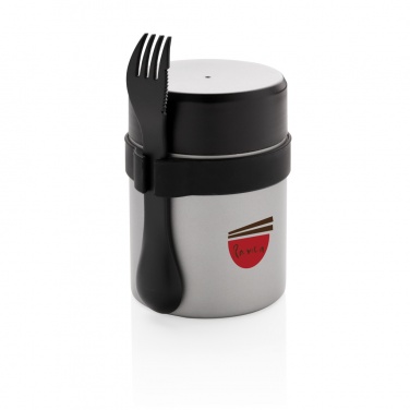 Logo trade promotional merchandise image of: Bogota food flask with ceramic coating