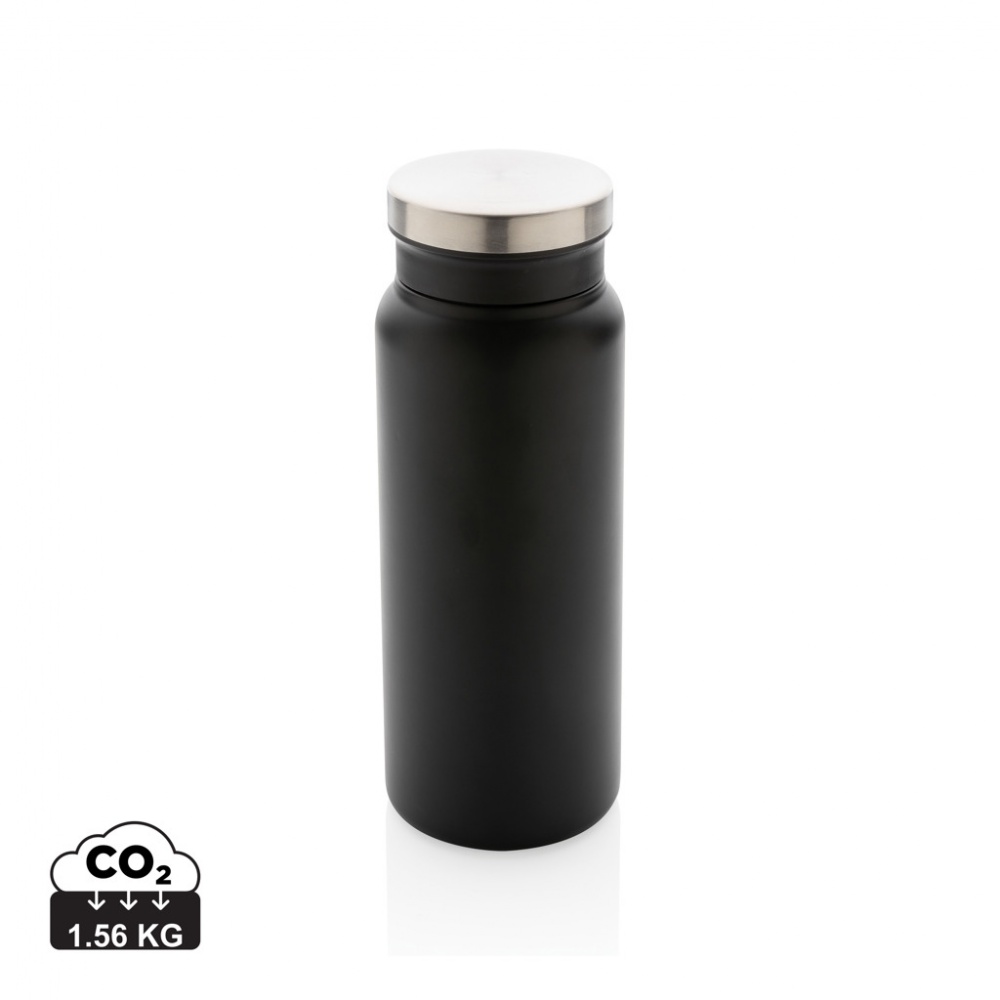 Logo trade corporate gifts image of: RCS Recycled stainless steel vacuum bottle 600ML