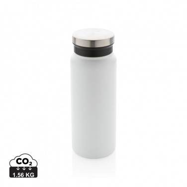 Logo trade corporate gifts picture of: RCS Recycled stainless steel vacuum bottle 600ML