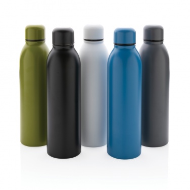 Logo trade corporate gifts picture of: RCS Recycled stainless steel vacuum bottle 500ML