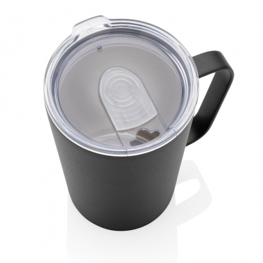 Logo trade advertising product photo of: RCS Recycled stainless steel modern vacuum mug with lid