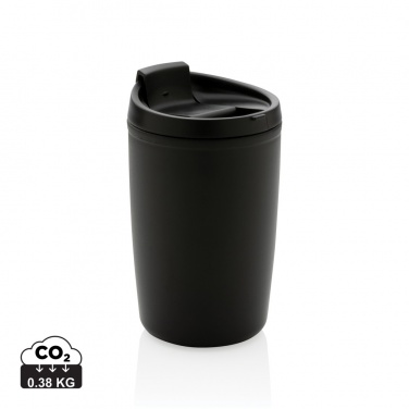 Logo trade promotional merchandise picture of: GRS Recycled PP tumbler with flip lid