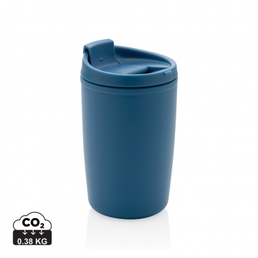 Logo trade promotional gifts image of: GRS Recycled PP tumbler with flip lid