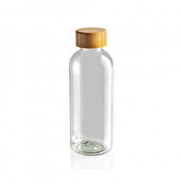 Logo trade corporate gift photo of: RCS RPET bottle with bamboo lid