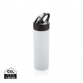 Sport bottle with straw, white