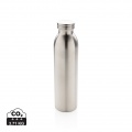 Leakproof copper vacuum insulated bottle, silver