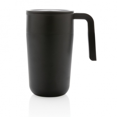 Logotrade promotional giveaway picture of: GRS Recycled PP and SS mug with handle