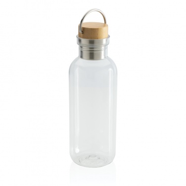 Logotrade promotional product image of: RCS RPET bottle with bamboo lid and handle