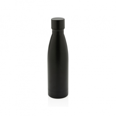 Logo trade promotional products picture of: RCS Recycled stainless steel solid vacuum bottle