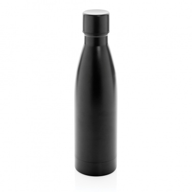 Logo trade promotional products picture of: RCS Recycled stainless steel solid vacuum bottle