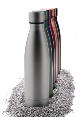 Logotrade promotional gift picture of: RCS Recycled stainless steel solid vacuum bottle