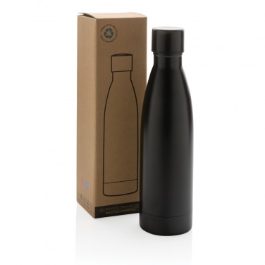 Logo trade promotional gift photo of: RCS Recycled stainless steel solid vacuum bottle