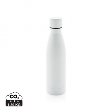 Logo trade promotional products picture of: RCS Recycled stainless steel solid vacuum bottle