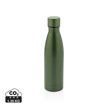 Logo trade promotional items picture of: RCS Recycled stainless steel solid vacuum bottle