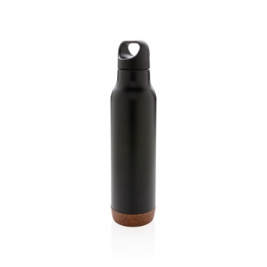 Logo trade promotional merchandise photo of: Cork leakproof vacuum flask