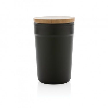 Logotrade business gift image of: GRS certified recycled PP mug with bamboo lid