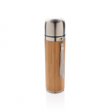 Logotrade business gifts photo of: Bamboo vacuum travel flask