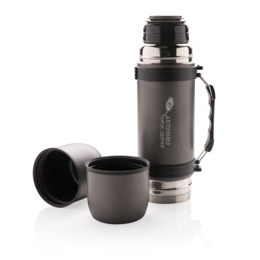 Logo trade promotional giveaways picture of: Vacuum flask with 2 cups