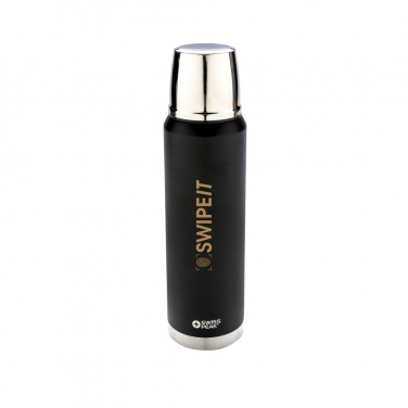 Logotrade promotional item image of: Swiss Peak Elite 1L copper vacuum flask