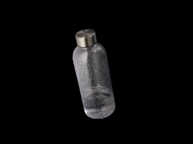 Logo trade promotional merchandise photo of: Leakproof water bottle with metallic lid