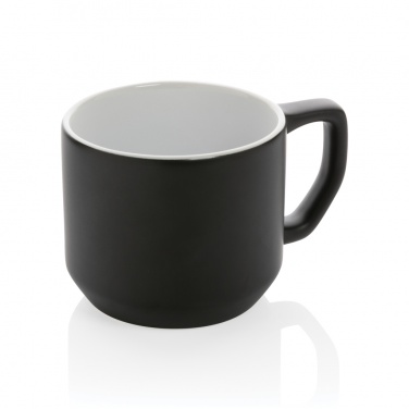 Logo trade promotional items image of: Ceramic modern mug 350ml