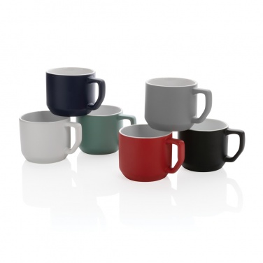 Logo trade promotional merchandise image of: Ceramic modern mug 350ml