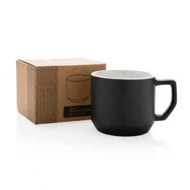 Logo trade promotional merchandise image of: Ceramic modern mug 350ml