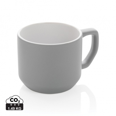 Logo trade promotional gift photo of: Ceramic modern mug 350ml