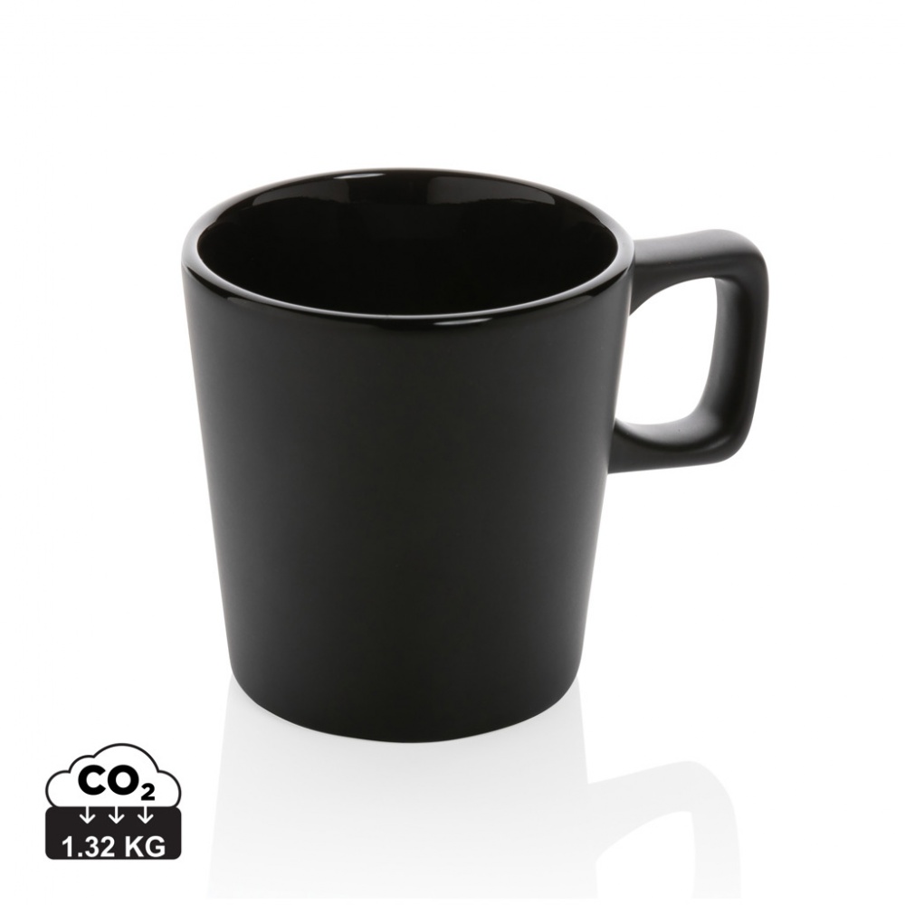 Logotrade advertising product image of: Ceramic modern coffee mug 300ml