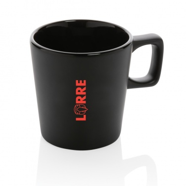 Logo trade promotional gifts picture of: Ceramic modern coffee mug 300ml