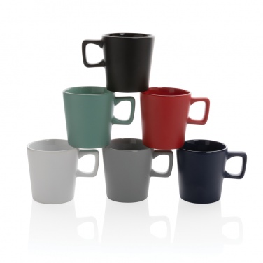 Logo trade promotional merchandise photo of: Ceramic modern coffee mug 300ml