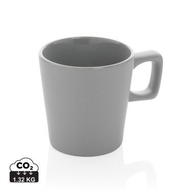 Logo trade corporate gifts image of: Ceramic modern coffee mug 300ml